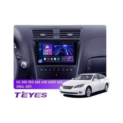 Штатна магнітола Teyes CC3 6+128 Gb 360° Lexus GS 3 300 350 400 430 450H 460 2004-2011 9"
