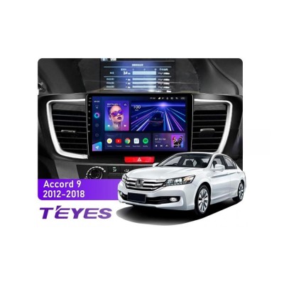 Штатна магнітола Teyes CC3 6+128 Gb Honda Accord 9 CR 2012-2018 10"
