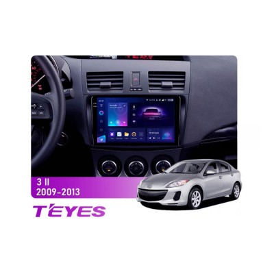 Штатна магнітола Teyes CC3 2k 3+32 Gb Mazda 3 2 2009-2013 9"
