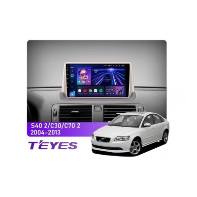 Штатна магнітола Teyes CC3 4+64 Gb Volvo S40 2 MS (0 Din) 2004-2012, C30 1 (0 Din) 2006-2013, C70 2 (0 Din) 2005-2013 9"
