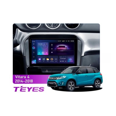 Штатна магнітола Teyes CC3 2k 6+128 Gb 360° Suzuki Vitara 4 2014-2018 9"