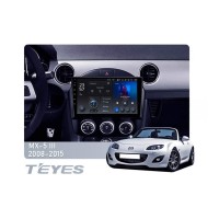 Штатна магнітола Teyes X1 2+32 Gb Mazda MX-5 3 NC 2008-2015 9"