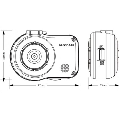 Відеореєстратор KENWOOD DRV410 GPS