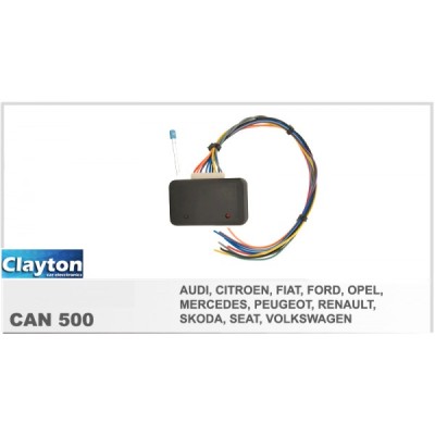 Адаптер кнопок на кермі Clayton (Can 500 IR Universal)