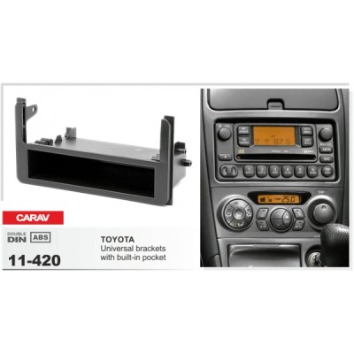 Перехідна рамка CARAV Toyota 1 DIN (11-420)