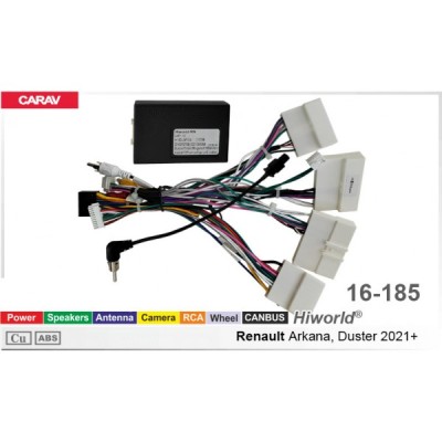 Перехідник для магнітол 9", 10.1" Renault Arkana, Duster Carav 16-185