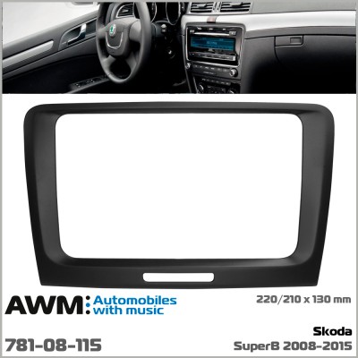 Перехідна рамка Skoda SuperB AWM 781-08-115