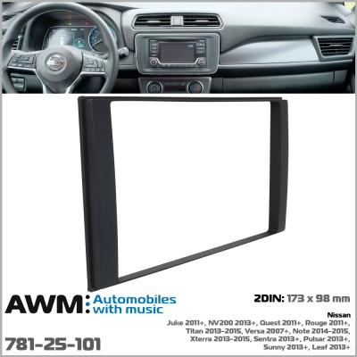 Перехідна рамка AWM Nissan (781-25-101)