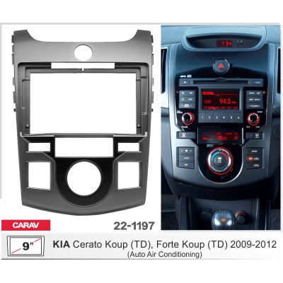 Переходная рамка CARAV KIA Cerato, Forte (11-396)