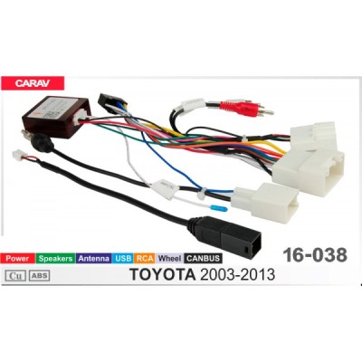 Перехідник для магнітол 9", 10.1" Toyota Carav 16-038