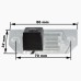 FORD Focus II 4D (2004-2011), Focus II Universal (2004-20111), C-Max I (2003-2010). Номер "Prime-X" CA-9522-AP, с активной разметкой.