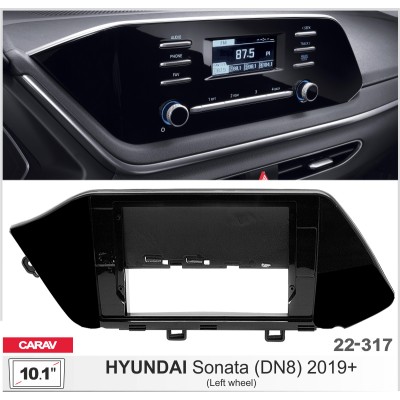 Переходная рамка Hyundai Sonata (DN8) Carav 22-317