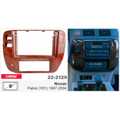 Переходная рамка Carav Nissan Patrol (Y61) Carav 22-330