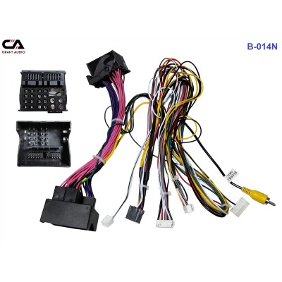 Рамка перехідна з проводкою CraftAudio B-014N BMW X5 07-09 9"