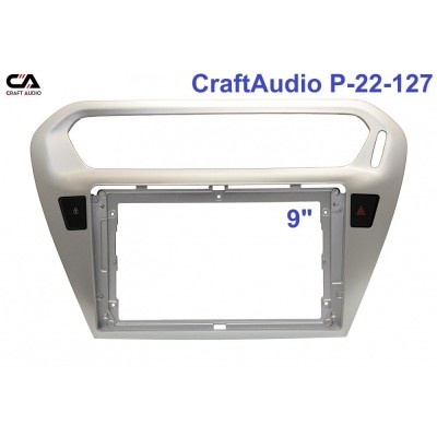 Рамка перехідна CraftAudio P-22-127 Peugeot 301 2012-2016/ Citroen C-Elysse 2012-2016 9"