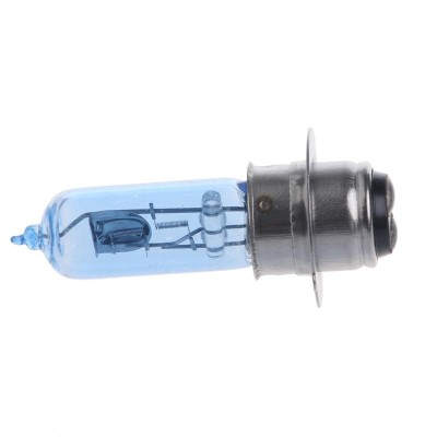 Мотолампа галогеновая КВАНТ 35/35W 12V P15d-25-3 ST трехлепестковая BLUE