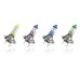 Лампа галогенная Philips H4 ColorVision Purple, 2шт/блистер 12342CVPPS2