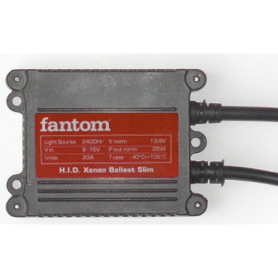 Тонкий блок розпалу ксенонових ламп, FANTOM FT Ballast Slim 35W