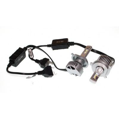 Лампы светодиодные QLine Hight V H4 H/L 6000K (2шт.)