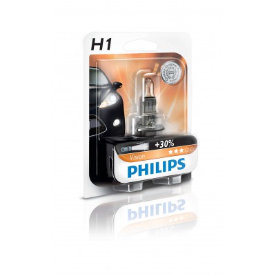 Галогенная лампа PHILIPS 12258PRB1 H1 55W 12V P14,5s Premium