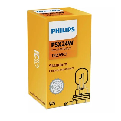 Галогенна лампа PHILIPS 12276C1 PSX24W 24W 12V PG20/7