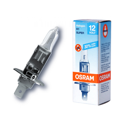 Галогенна лампа OSRAM H1 64150SUP 12V 55W P14.5S 10X10X1