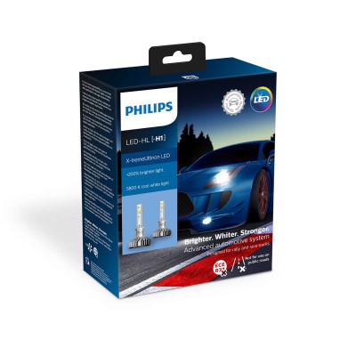 LED лампа PHILIPS 11258XUX2 H1 X-tremeUltinon +200% 5800K