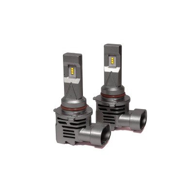 Комплект LED ламп HeadLight M3 HB3 (P20d) 55W 9-32V 6000K с активным охлаждением