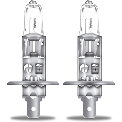 Комплект галогенових ламп OSRAM 64150NBS-2HB H1 Night Breaker Silver +100% 55W 12V P14.5S (2 шт)