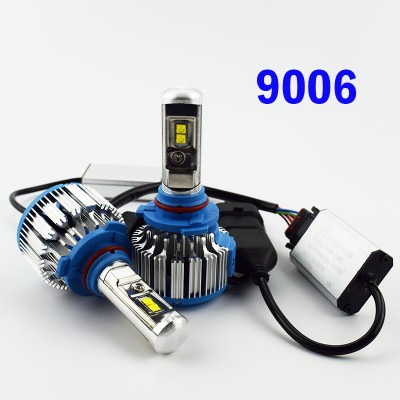 Комплект світлодіодних ламп TurboLed T1 HB4 6000K 50W 12/24v CanBus з активним охолодженням