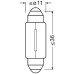 Комплект вказівних ламп розжарювання OSRAM 6418-2BL C5W 36mm 12V SV8.5-8 Blister (2 шт)