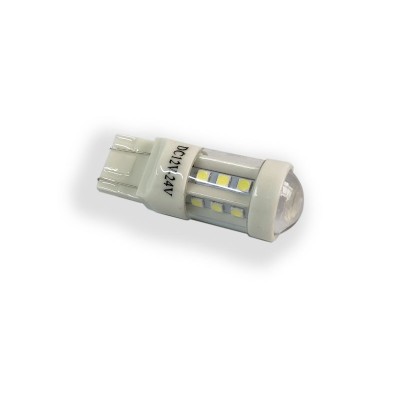 Светодиодная лампа StarLight T20 15+3 диодов SMD WX3x16d 1157 12-24V WHITE керамика + линза