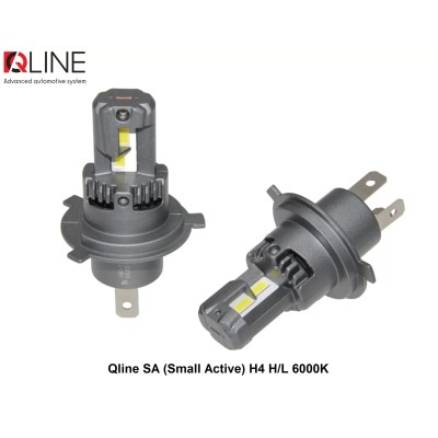 Комплект світлодіодних ламп Qline SA (Small Active) H4 H/L 6000K (2шт)