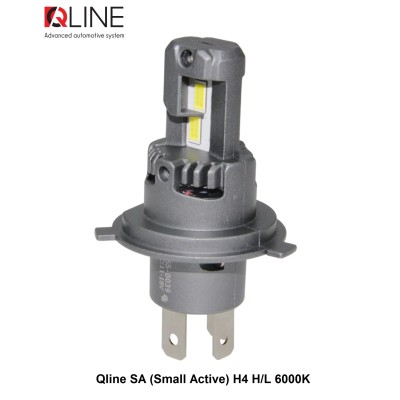 Комплект світлодіодних ламп Qline SA (Small Active) H4 H/L 6000K (2шт)