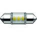 Світлодіодна лампа PHILIPS 11860WU70X1 C5W LED Ultinon Pro7000 Festoon SV8.5 WHITE 4000K 30mm 12V (1 шт)