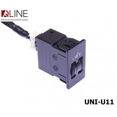 Подогрев сидений QLine Fiber UNI-U11 (2 сидения)
