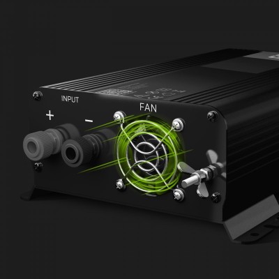 Преобразователь напряжения Green Cell 12V to 230V 300W/600W чистый синус