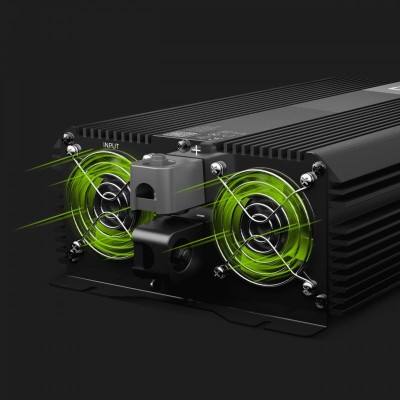 Преобразователь напряжения Green Cell 12V to 230V 3000W/6000W с USB