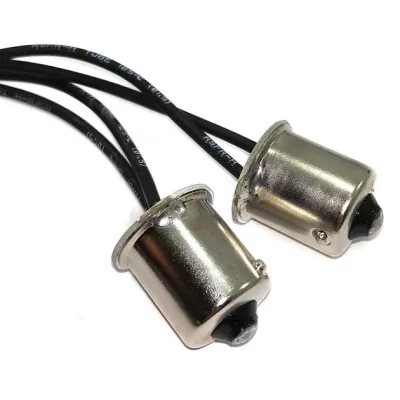 Денні ходові вогні Guarand DRL&Turn Light P21W (BA15S) Біло-жовтий
