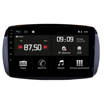 Штатная магнитола Torssen Smart ForTwo 11-17 MQG9232 4G