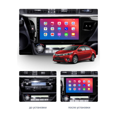Штатний головний пристрій EasyGo TOY1004-G10 Toyota Corolla 2013-2016