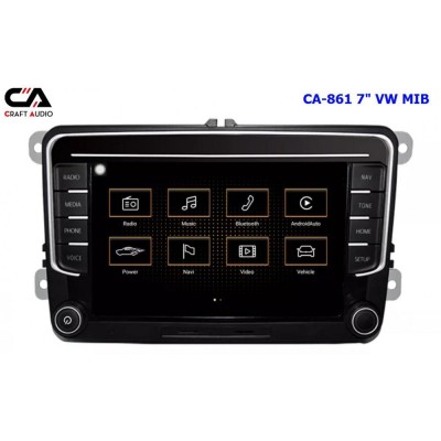 Штатна магнітола CraftAudio CA-861 7" VW MIB4