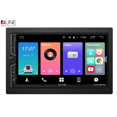 Мультимедіа 2-DIN Qline DinoPro DSP 7020 Android 10 2/32