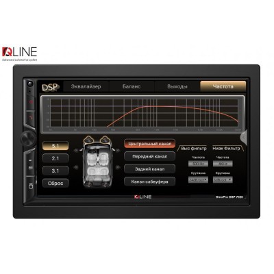 Мультимедиа 2-DIN Qline DinoPro DSP 7020 Android 10 2/32
