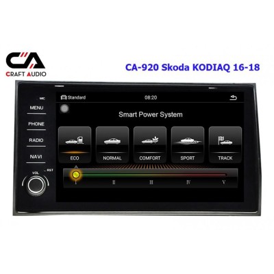 Штатна магнітола CraftAudio CA-920 Skoda KODIAQ 16-18