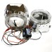Ксенонові лінзи Guarand G5 Standart H1 2.5" з ангельськими очками LED CREE