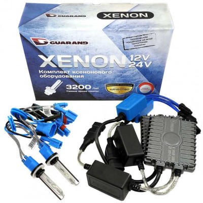 Комплект ксенону Guarand LDP +60% 24V Canbus (з обманкою) 55w H27 (881) 5500k