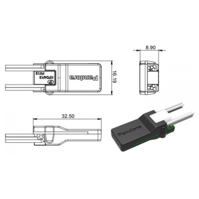 Bluetooth-мікрореле Pandora BT-01