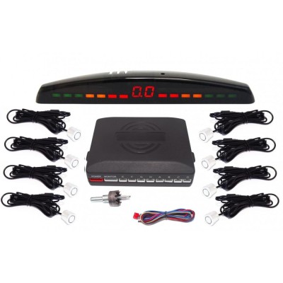 Парктроник BAXSTER PS-818-09 белый