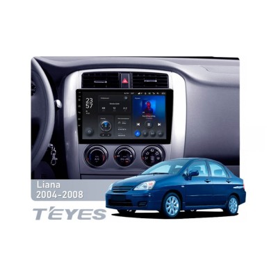 Штатна магнітола Teyes X1 2+32 Gb Suzuki Liana 1 2004-2008 9"